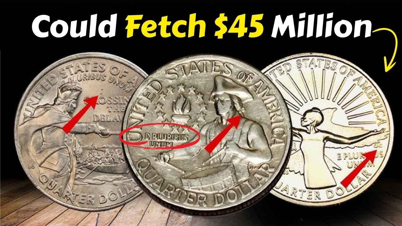 Rare Bicentennial Quarter Could Fetch $45 Million – 4 Other Coins Worth Over $20,000