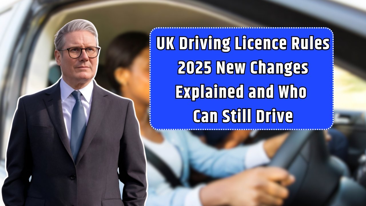 UK Driving Licence Rules 2025 New Changes Explained and Who Can Still Drive