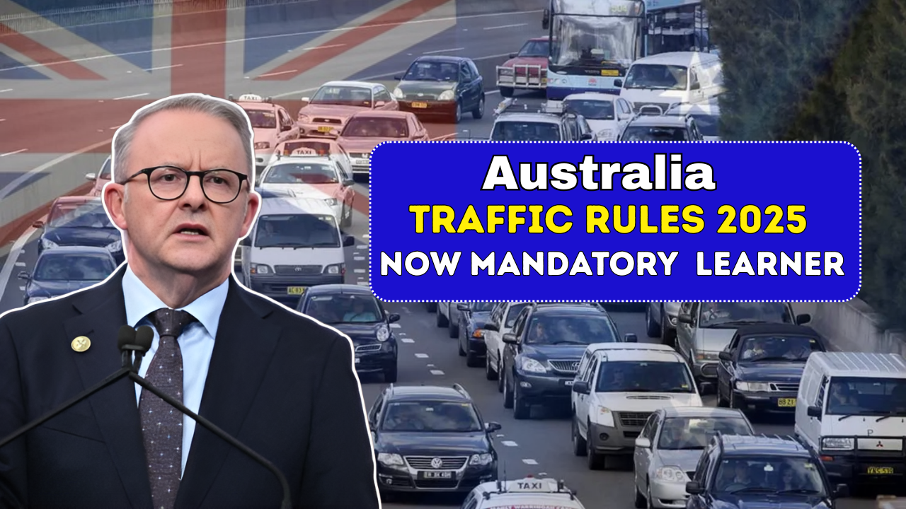 Australia Traffic Rules 2025 GPS Tracking Now Mandatory for Learner & New Drivers